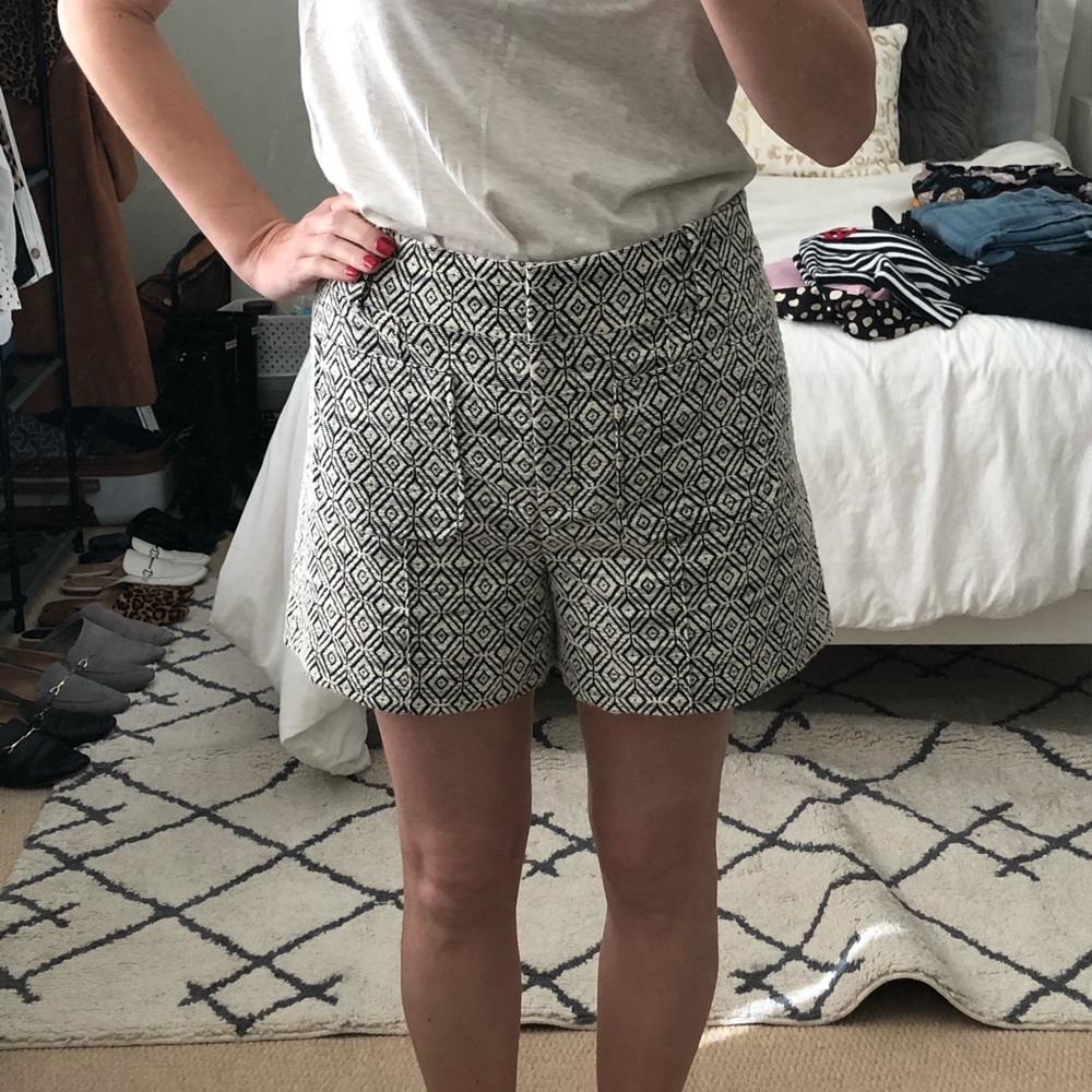 Loft diamond print shorts.